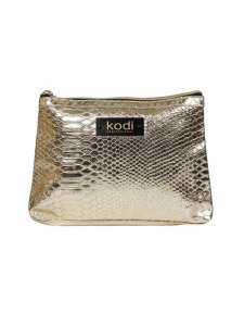 Gold cosmetic bag small (size: 21 * 17 * 2), KODI
